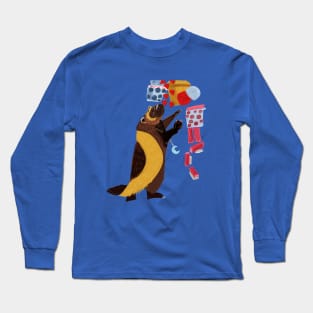 Gulo Gulo in the Chocolate House Long Sleeve T-Shirt